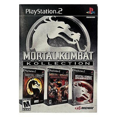 Mortal Kombat Kollection PS2 Original PS2 Original Americano (Usado)
