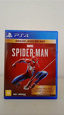 Marvel Spider-Man PS4 Mídia Física (Usado)