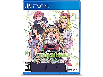Miss Kobayashi's Dragon Maid Burst Forth!! Chro-gon Breath PS4 Mídia Física Original Lacrado