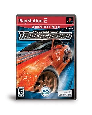 Need for Speed Underground GH PS2 Original Lacrado (Americano)