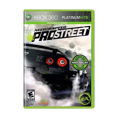 Need for Speed ProStreet Xbox 360 Original Mídia Física Lacrado