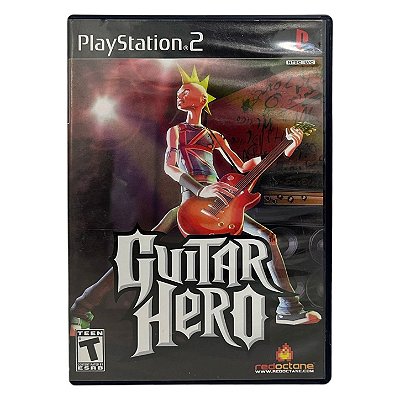 Guitar Hero PS2 Original Americano (Usado)