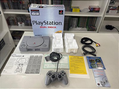 Console Sony Playstation 1 Americano SCPH-7501 Dualshock - PS1 FAT CIB
