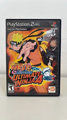 Naruto Shippuden Ultimate Ninja 4 PS2 Original Americano (Usado)