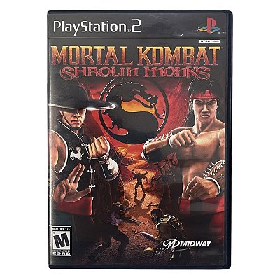 Mortal Kombat Shaolin Monks PS2 Original Americano (Usado)