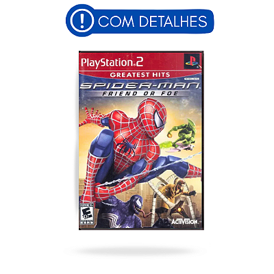 Spider-Man Friend or Foe GH PS2 Original Americano (Usado com Detalhes)