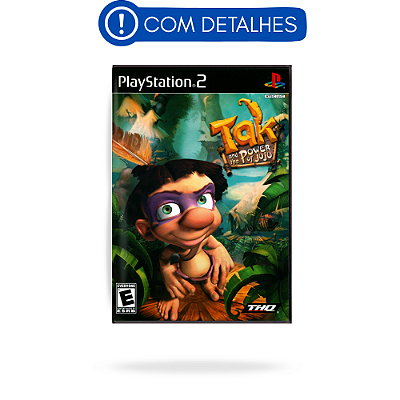 Tak and the Power of Juju PS2 Original Americano (Usado com Detalhes)