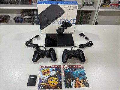 Console Sony Playstation 2 Slim - PS2 SLIM Região Free