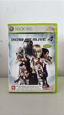 Dead or Alive 4 Xbox 360 Original Mídia Física Usado