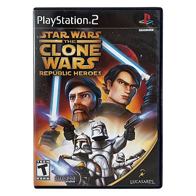 Star Wars The Clone Wars Republic Heroes PS2 Original Americano (Usado)
