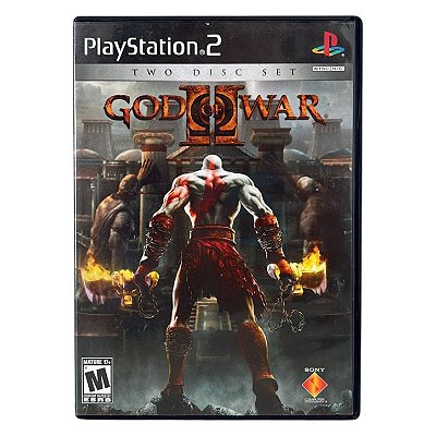 God of War 2 Two Disc Set PS2 Original Americano (Usado)