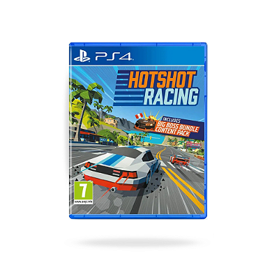Hotshot Racing PS4 Mídia Física Original Lacrado