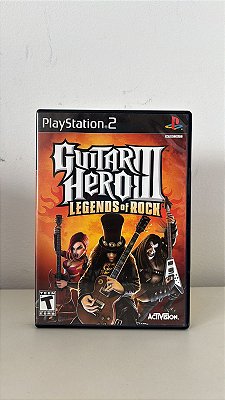 Guitar Hero 3 Legends of Rock PS2 Original Americano (Usado)