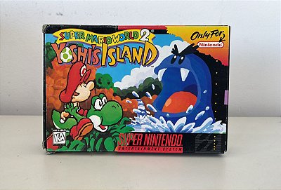 Super Mario World 2 Yoshi's Island Super Nintendo SNES Original