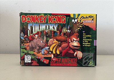 Donkey Kong Country Super Nintendo SNES Original