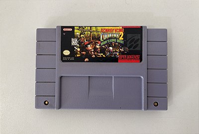 Donkey Kong Country 2 Diddy's Kong Quest Super Nintendo SNES Loose Original