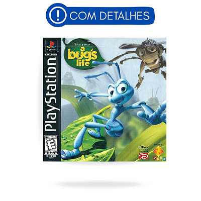A Bug's Life - Vida de Inseto PS1 Original Americano (Usado com Detalhes)