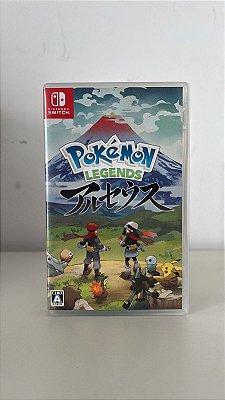 Pokémon Legends Arceus Japonês Nintendo Switch (Usado)