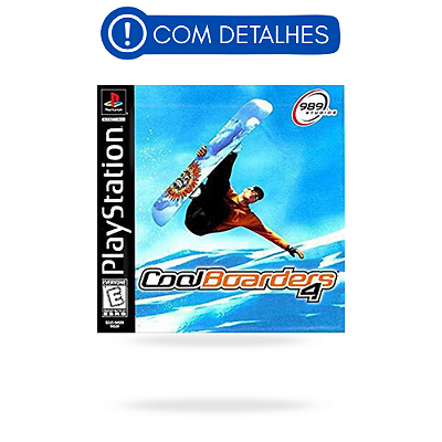 Cool Boarders 4 PS1 Original Americano (Usado com Detalhes)