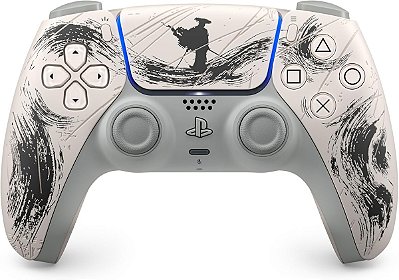 Controle Sem Fio Sony DualSense Edição Ghost of Yotei Black Para Playstation 5 - PS5