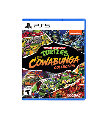 Teenage Mutant Ninja Turtles The Cowabunga Collection PS5 Original Mídia Física