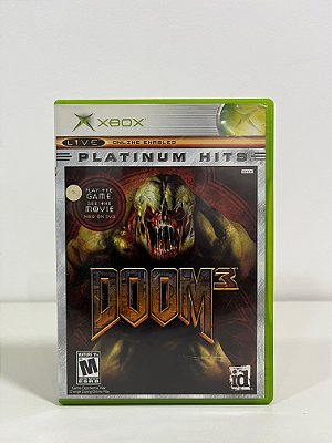 Doom 3 Platinum Hits Xbox Classic Americano Original (Usado)