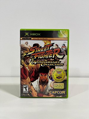 Street Fighter Anniversary Collection Xbox Classic Americano Original (Usado)