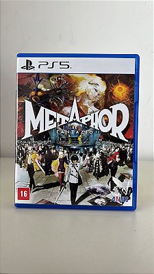 Metaphor Refantazio PS5 Mídia Física (Usado)
