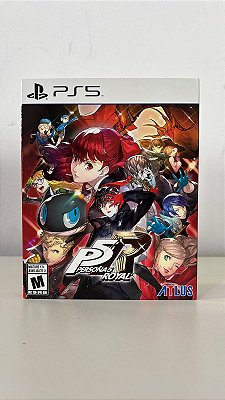 Persona 5 Royal Steelcase Edition PS5 Mídia Física (Usado)