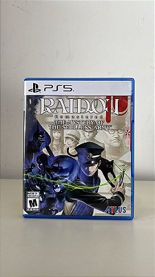 Raidou Remastered The Mystery of the Soulless Army PS5 Mídia Física (Usado)