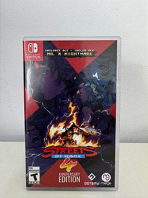 Streets Of Rage 4 Anniversary Edition Nintendo Switch (Usado)