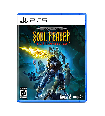 Legacy Of Kain Soul Reaver 1 And 2 Remastered PS5 Mídia Física Lacrado