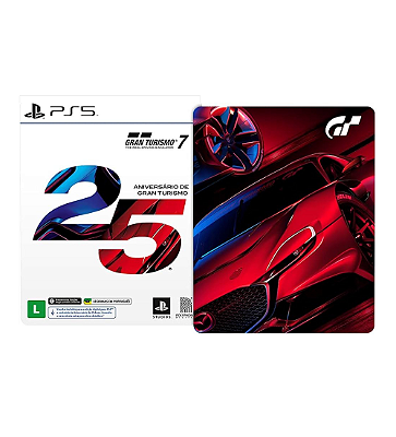 Gran Turismo 7 - 25 Aniversário de Gran Turismo PS5 Mídia Física Lacrado