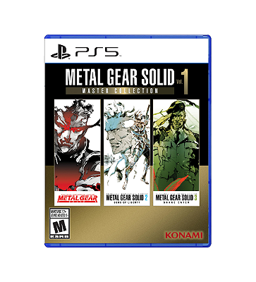 Metal Gear Solid 1 Master Collection PS5 Mídia Física Lacrado