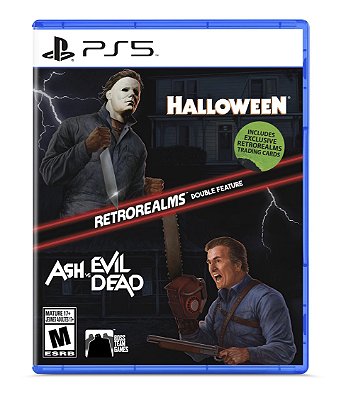 Halloween & Ash Vs Evil Dead Retrorealms Double Feature PS5 Mídia Física Lacrado