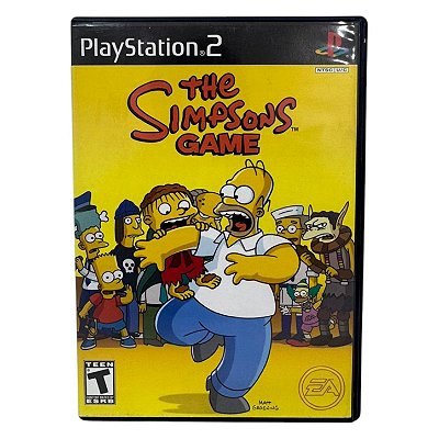 The Simpsons Game PS2 Original Americano (Usado)