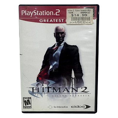 Hitman 2 Silent Assassin GH PS2 Original Americano (Usado)