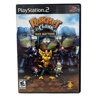 Ratchet e Clank Size Matters PS2 Original Americano (Usado)