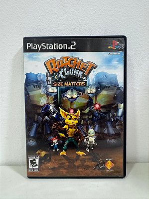 Ratchet e Clank Size Matters PS2 Original Americano (Usado)