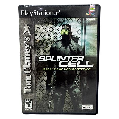 Tom Clancy`s Splinter Cell Steralth Action Redefined PS2 Original Americano (Usado)