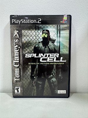 Tom Clancy`s Splinter Cell Steralth Action Redefined PS2 Original Americano (Usado)