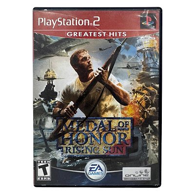Medal Of Honor Rising Sun GH PS2 Original Americano (Usado)