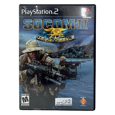 Socom 2 U.S Navy Seals PS2 Original Americano (Usado)