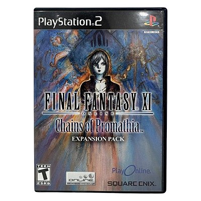 Final Fantasy XI Chains Of Promathia PS2 Original Americano (Usado)