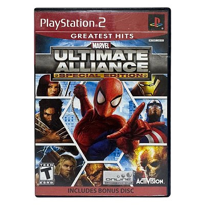 Marvel Ultimate Alliance Special Edition GH PS2 Original Americano (Usado)