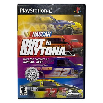 Nascar Dirt To DayTona PS2 Original Americano (Usado)