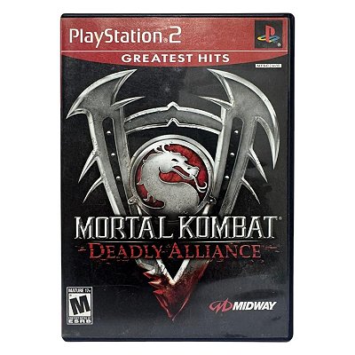 Mortal Kombat Deadly Alliance GH PS2 Original Americano (Usado)