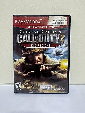Call Of Duty 2 Big Red One Special Edition GH PS2 Original Americano (Usado)