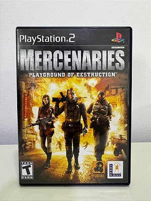 Mercenaries Playground Of Destruction PS2 Original Americano (Usado)