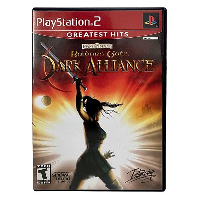 Forgottem Realms Baldur's Gate Dark Alliance GH PS2 Original Americano (Usado)